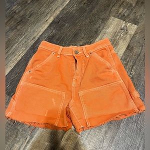 Urban Outfitters Orange Shorts